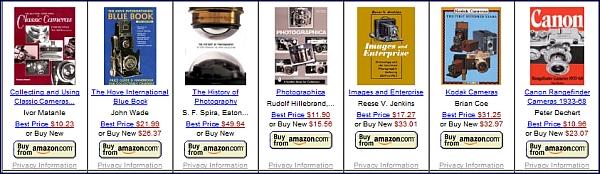 Camera Books on Amazon